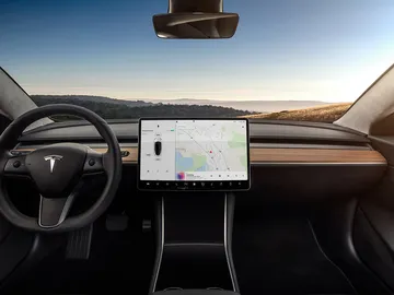 Tesla Model 3 interior Tesla Model 3 interior