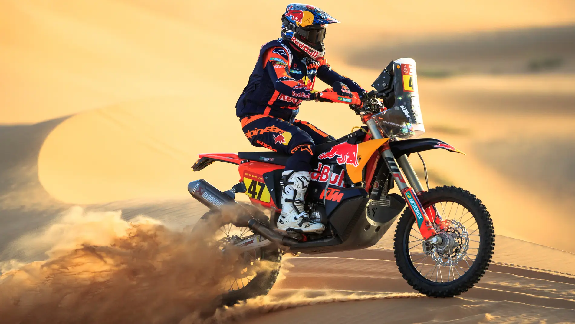 Kevin Benavides devuelve a KTM la gloria en el Rally Dakar en motos