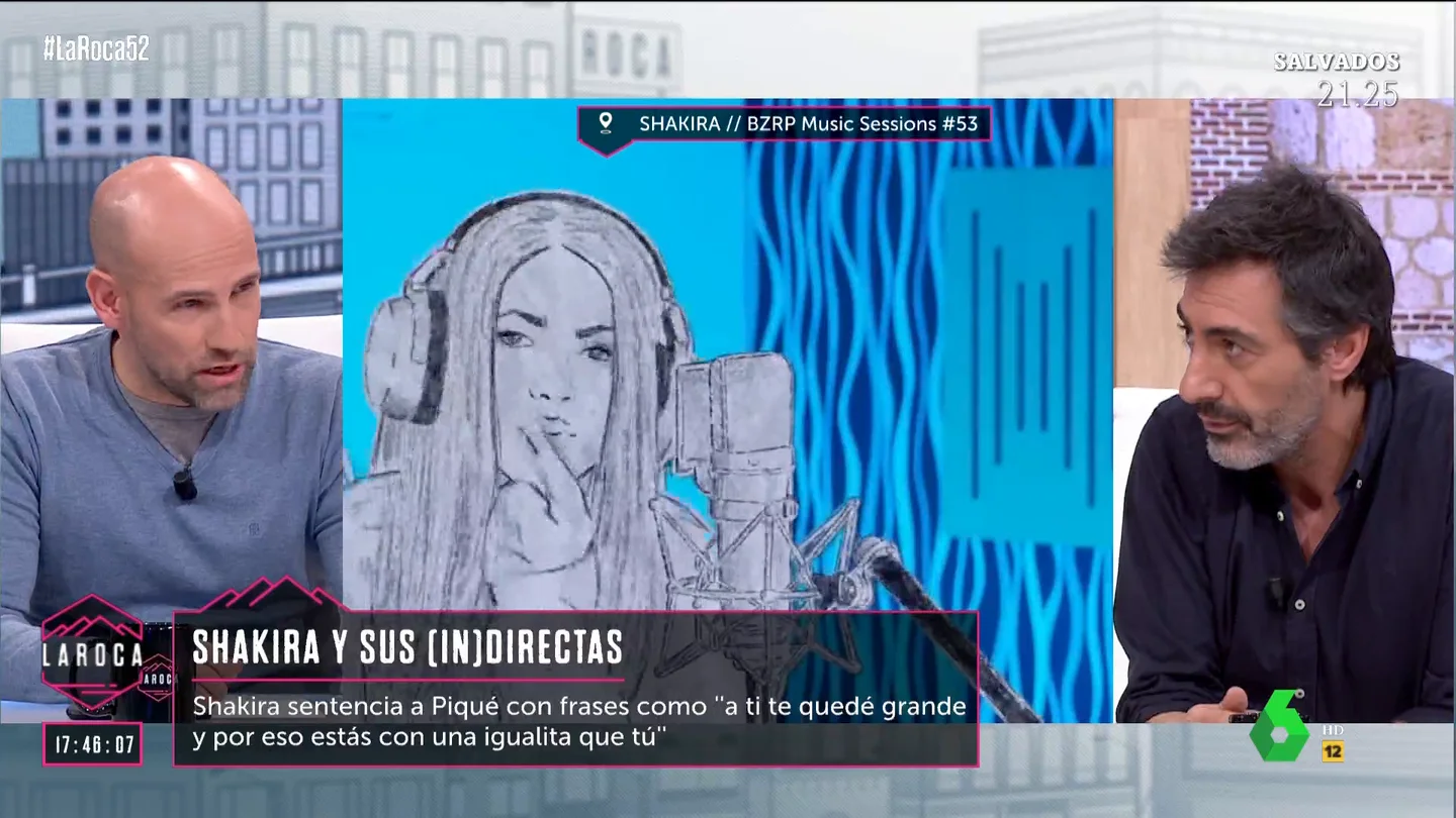 Juan del Val, sobre la canción de Shakira a Piqué: "Me parece feo meter a la otra en la canción" Juan del Val, sobre la canción de Shakira a Piqué: "Me parece feo meter a la otra en la canción"