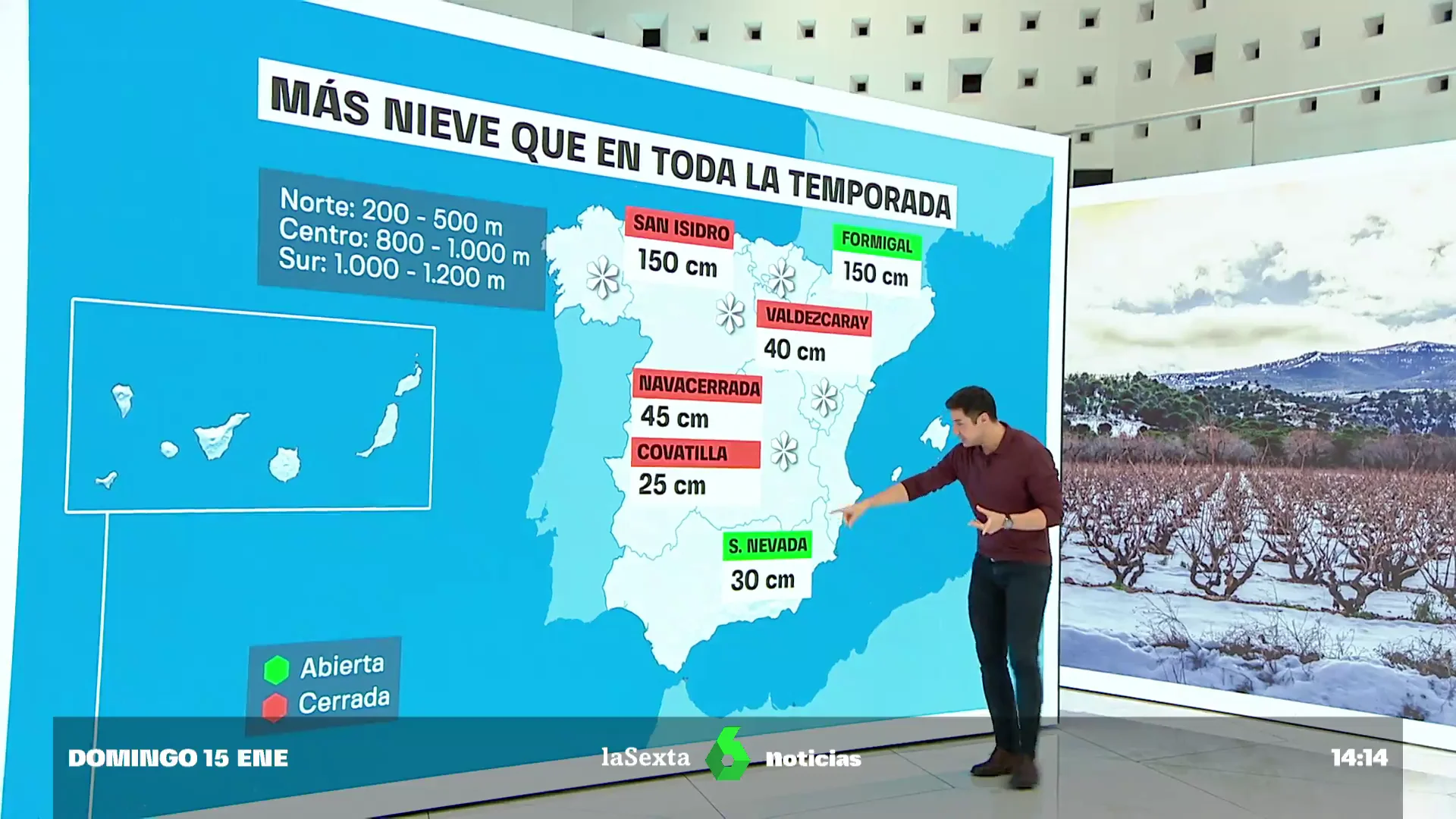 Llega el invierno "real": la 'nortada' se acerca acompañada de frío, lluvia y las primeras nevadas