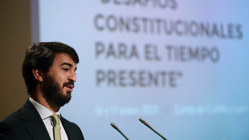 El vicepresidente de la Junta de Castilla y León, Juan García-Gallardo