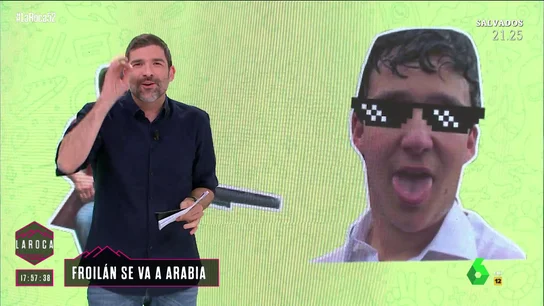 El repaso de Nacho García por las 'movidas' de Froilán que le han mandado a Arabia Saudí: "Le gusta el colorcillo" El repaso de Nacho García por las 'movidas' de Froilán que le han mandado a Arabia Saudí: "Le gusta el colorcillo"