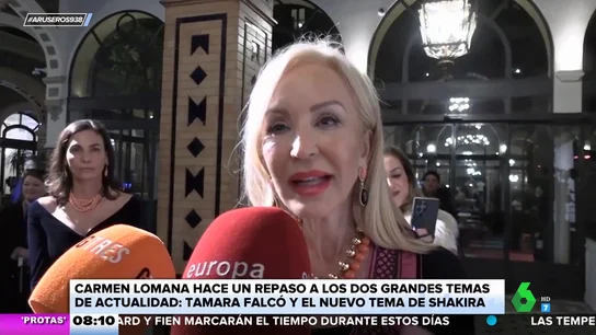 A Carmen Lomana le ha "encantado" la canción de Shakira: "La adoro" A Carmen Lomana le ha "encantado" la canción de Shakira: "La adoro"