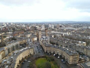 Vista panorámica de Glasgow