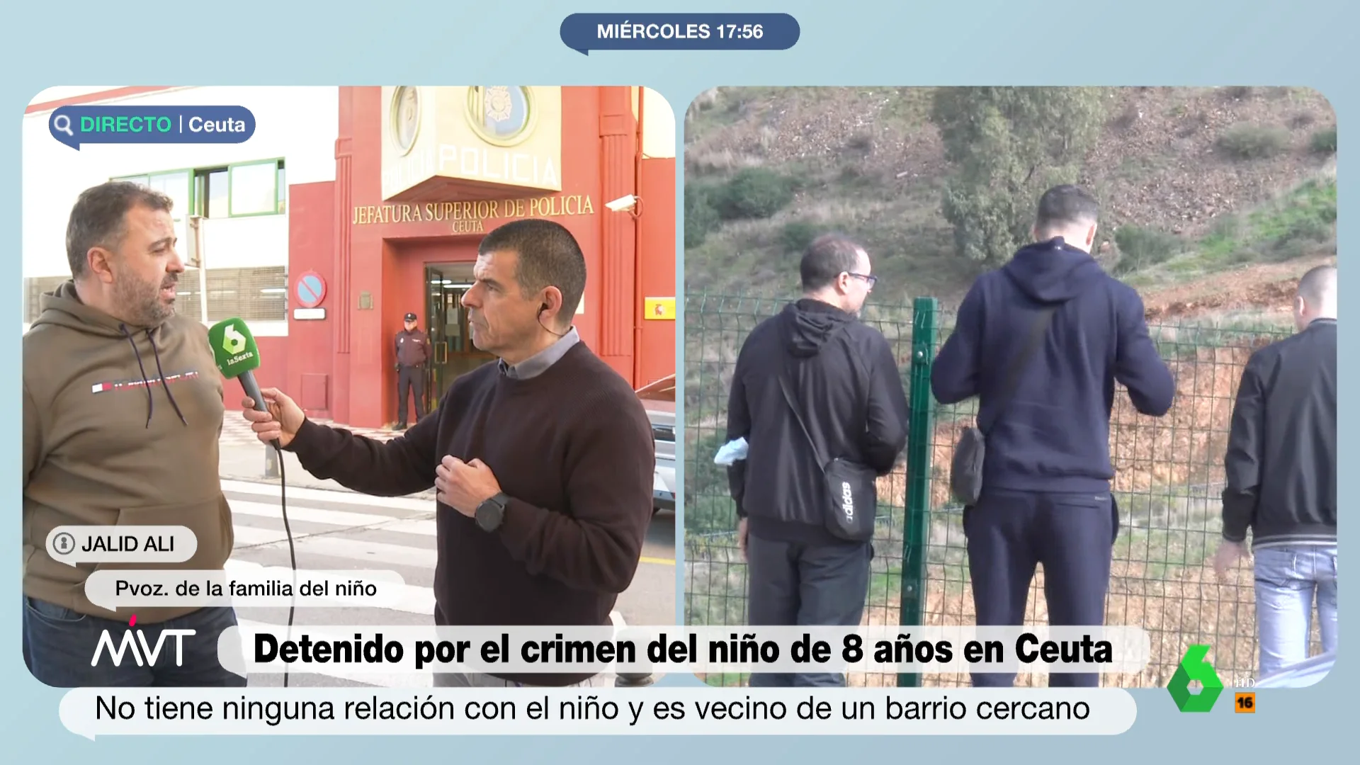 Habla la familia del niño asesinado en Ceuta tras la detención: ""Alivio porque el presunto asesino parece no estar en el entorno"