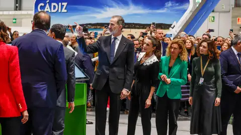 Los Reyes inaugurando FITUR 2023 Los Reyes inaugurando FITUR 2023