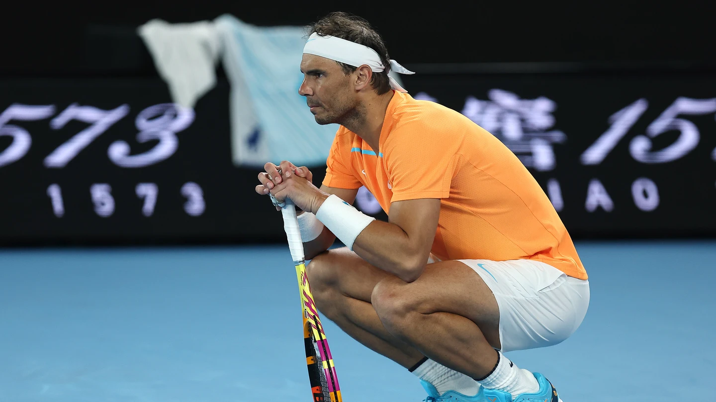 Rafa Nadal, hundido tras una nueva lesión Rafa Nadal, hundido tras una nueva lesión