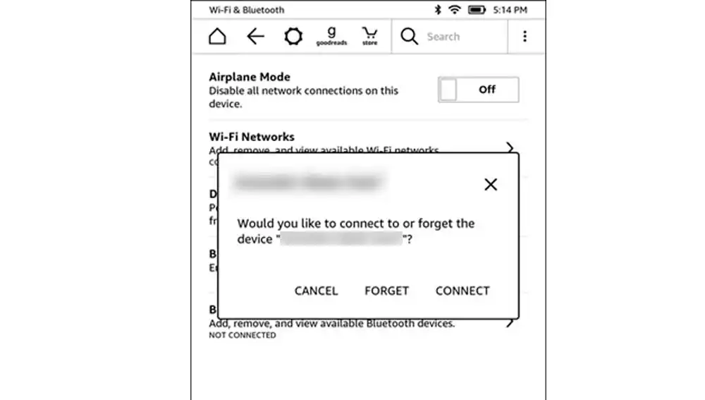 Conexiones Inalámbricas en Kindle