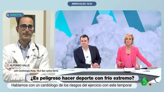 Deporte al aire libre y frío extremo: un cardiólogo explica quiénes deben tener más cuidado estos días Deporte al aire libre y frío extremo: un cardiólogo explica quiénes deben tener más cuidado estos días