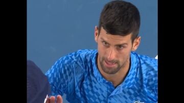 Djokovic pide al juez de silla la expulsión de un aficionado