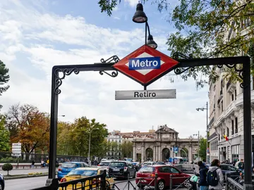 Metro de El Retiro en Madrid Metro de El Retiro en Madrid