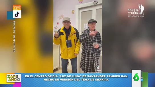 El viral de unos ancianos bailando la canción de Shakira con Bizarrap: así reaccionan al oír "sal-pique" El viral de unos ancianos bailando la canción de Shakira con Bizarrap: así reaccionan al oír "sal-pique"
