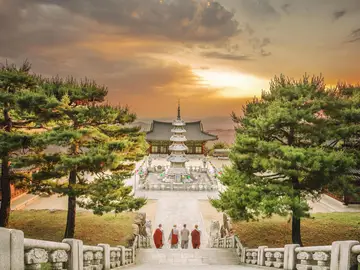 Chukseosa Temple. Corea del Sur Chukseosa Temple. Corea del Sur