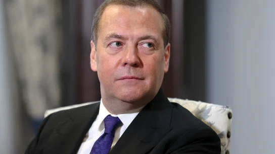 El vicepresidente del Consejo de Seguridad ruso, el expresidente Dmitri Medvédev. El vicepresidente del Consejo de Seguridad ruso, el expresidente Dmitri Medvédev.