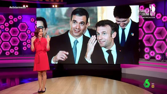 Cristina Gallego analiza el "tratado del amor" de Macron y Sánchez: "No son dos presidentes, sino dos alumnos de 'Élite'" Cristina Gallego analiza el "tratado del amor" de Macron y Sánchez: "No son dos presidentes, sino dos alumnos de 'Élite'"