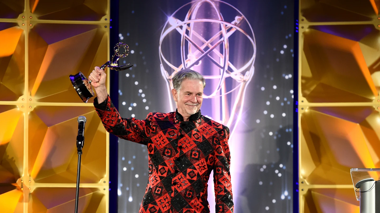 Reed Hastings, en los Emmy Reed Hastings, en los Emmy