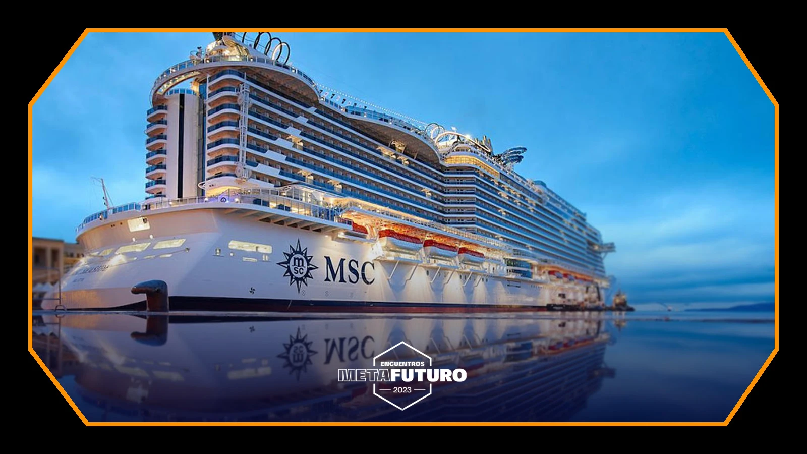 Imagen de un crucero de MSC