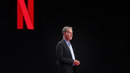 Reed Hastings (imagen de 2019) deja su cargo en Netflix y será sustituido por Greg Peters. Reed Hastings (imagen de 2019) deja su cargo en Netflix y será sustituido por Greg Peters.