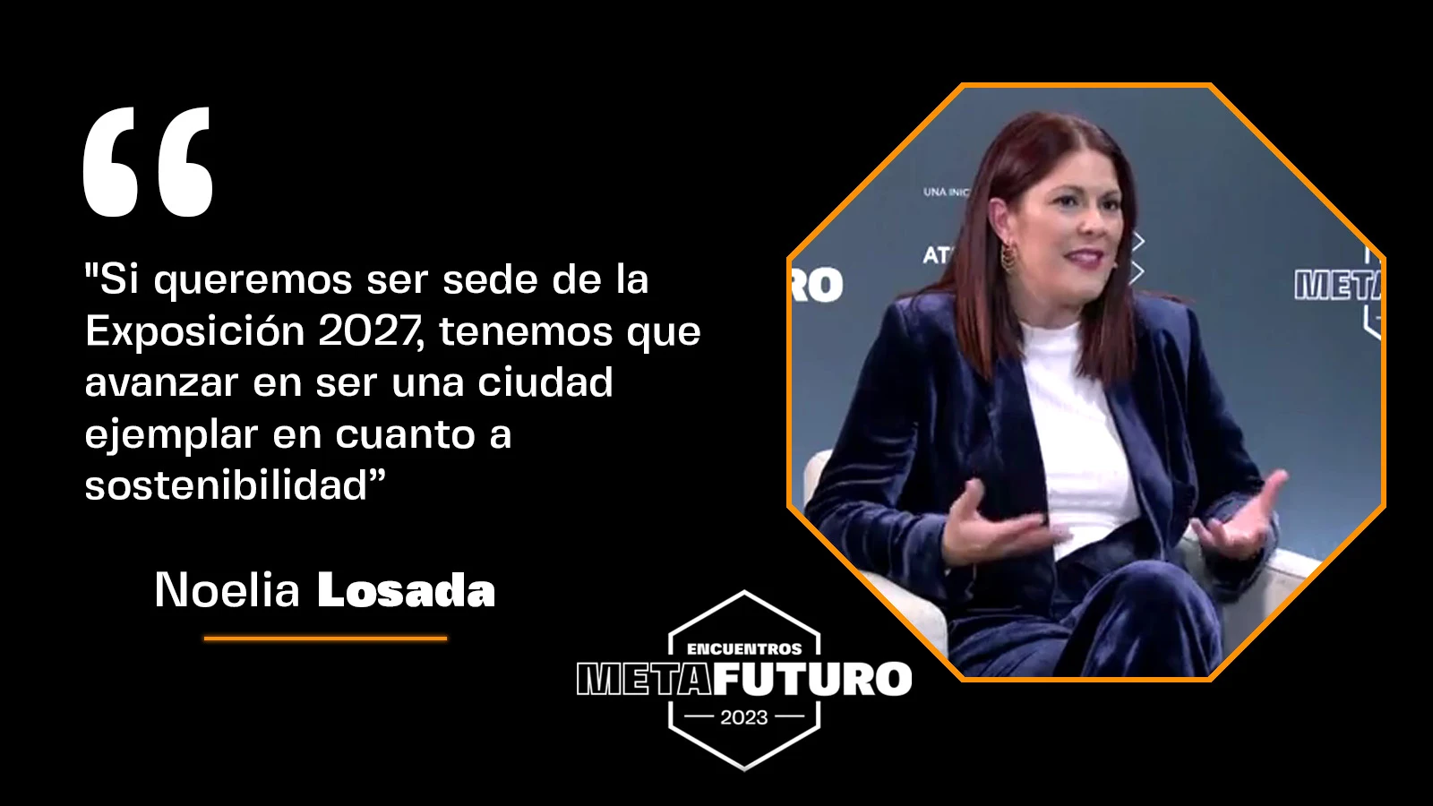 Noelia Losada, concejala de Cultura y Deporte de Málaga
