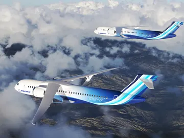 Concepto del avión más sostenible de la NASA y Boeing Concepto del avión más sostenible de la NASA y Boeing