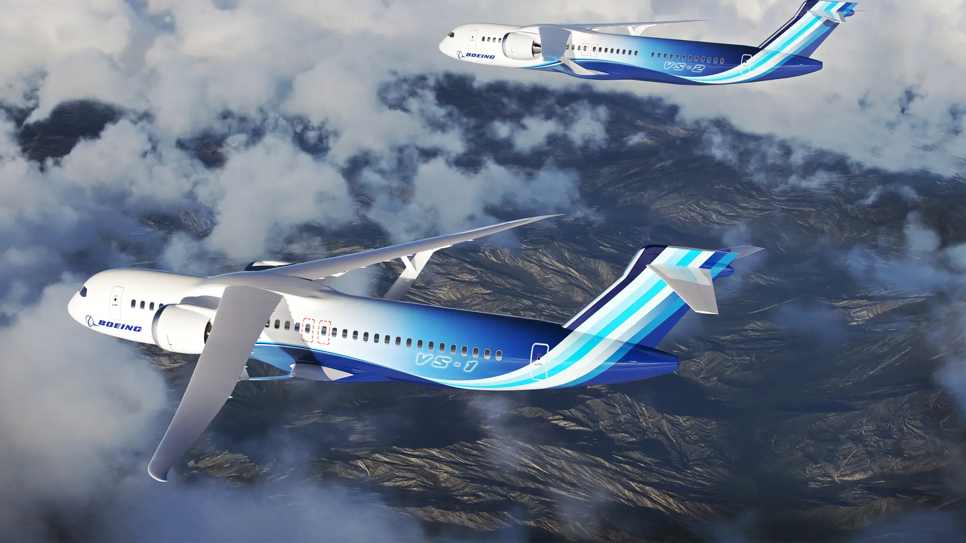 Concepto del avión más sostenible de la NASA y Boeing
