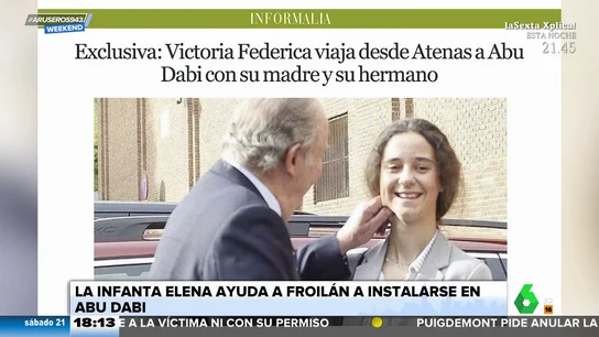 Victoria Federica también viaja a Abu Dabi para acompañar a su hermano y su abuelo Victoria Federica también viaja a Abu Dabi para acompañar a su hermano y su abuelo