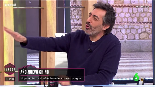 El mosqueo de Juan del Val por sus diferencias con el horóscopo chino de Nuria Roca El mosqueo de Juan del Val por sus diferencias con el horóscopo chino de Nuria Roca
