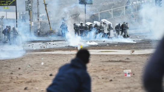 Las violentas protestas en Perú contra la presidenta Boluarte se cobran ya 62 víctimas mortales Las violentas protestas en Perú contra la presidenta Boluarte se cobran ya 62 víctimas mortales