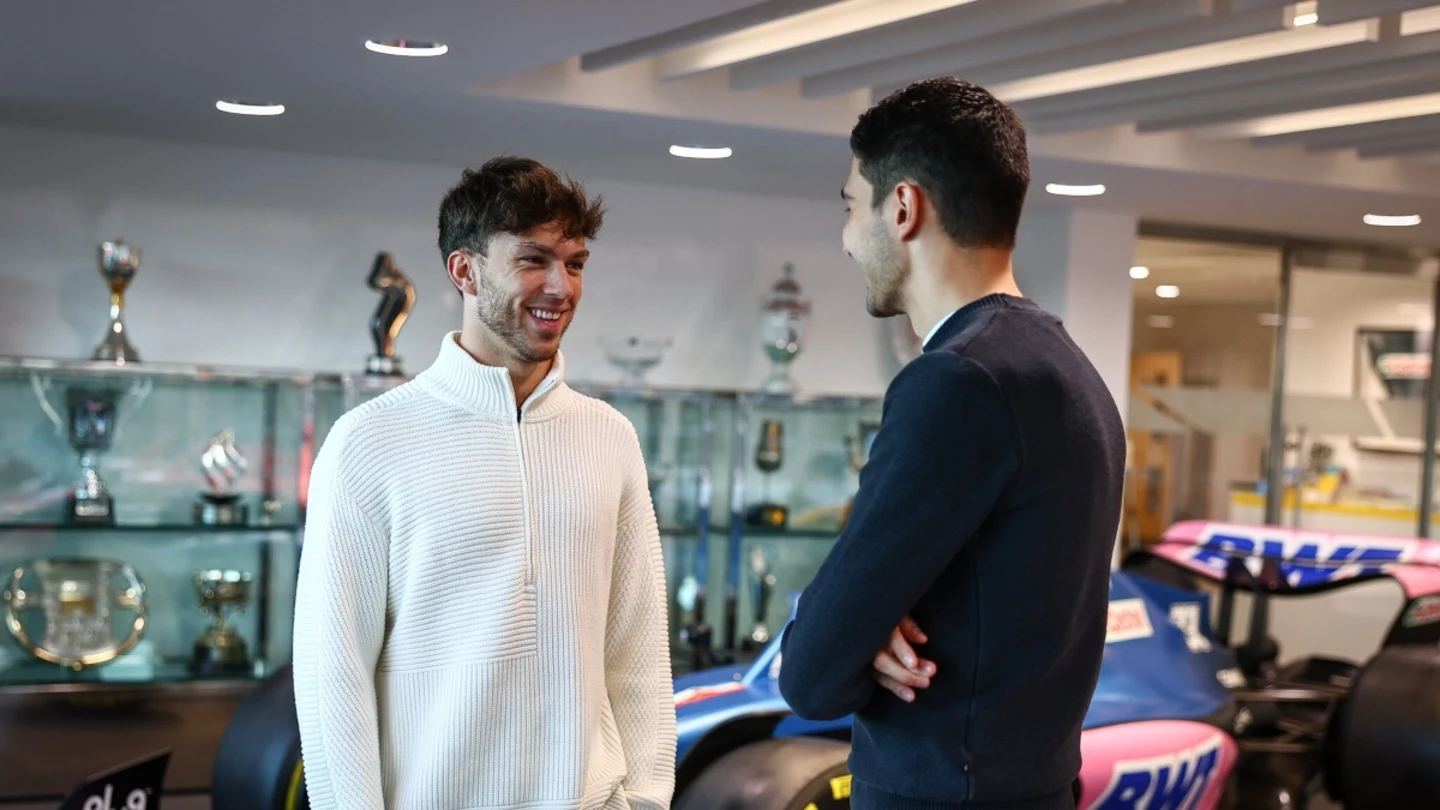 Pierre Gasly y Esteban Ocon Pierre Gasly y Esteban Ocon