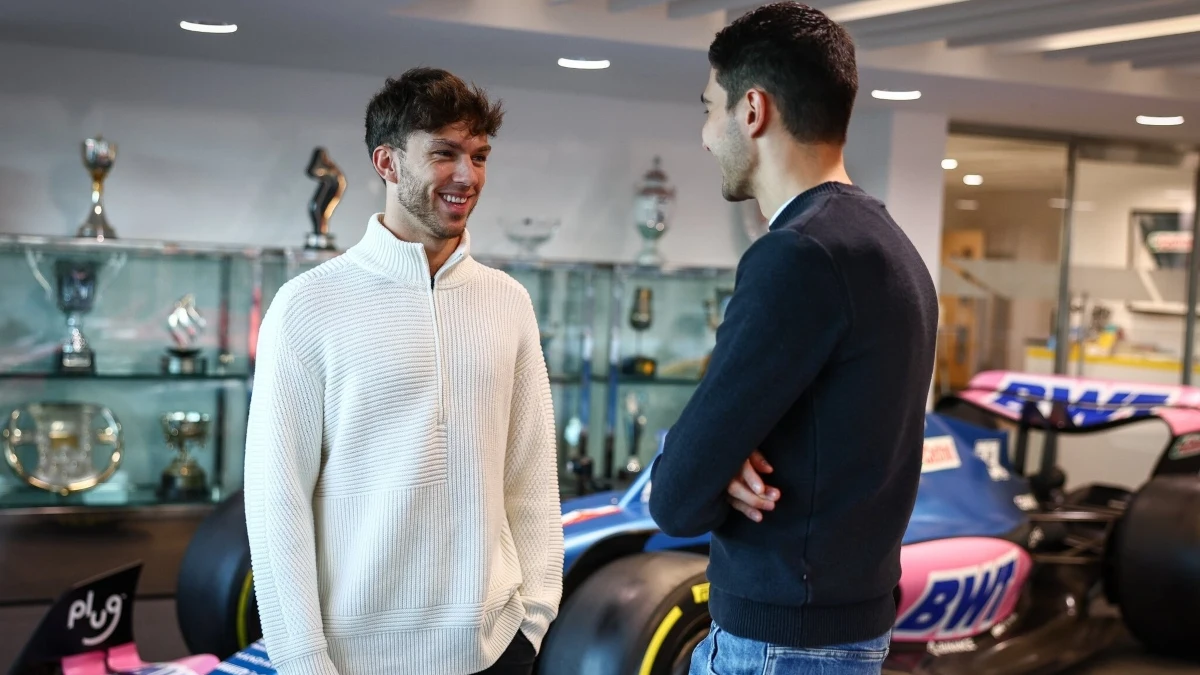 Pierre Gasly y Esteban Ocon