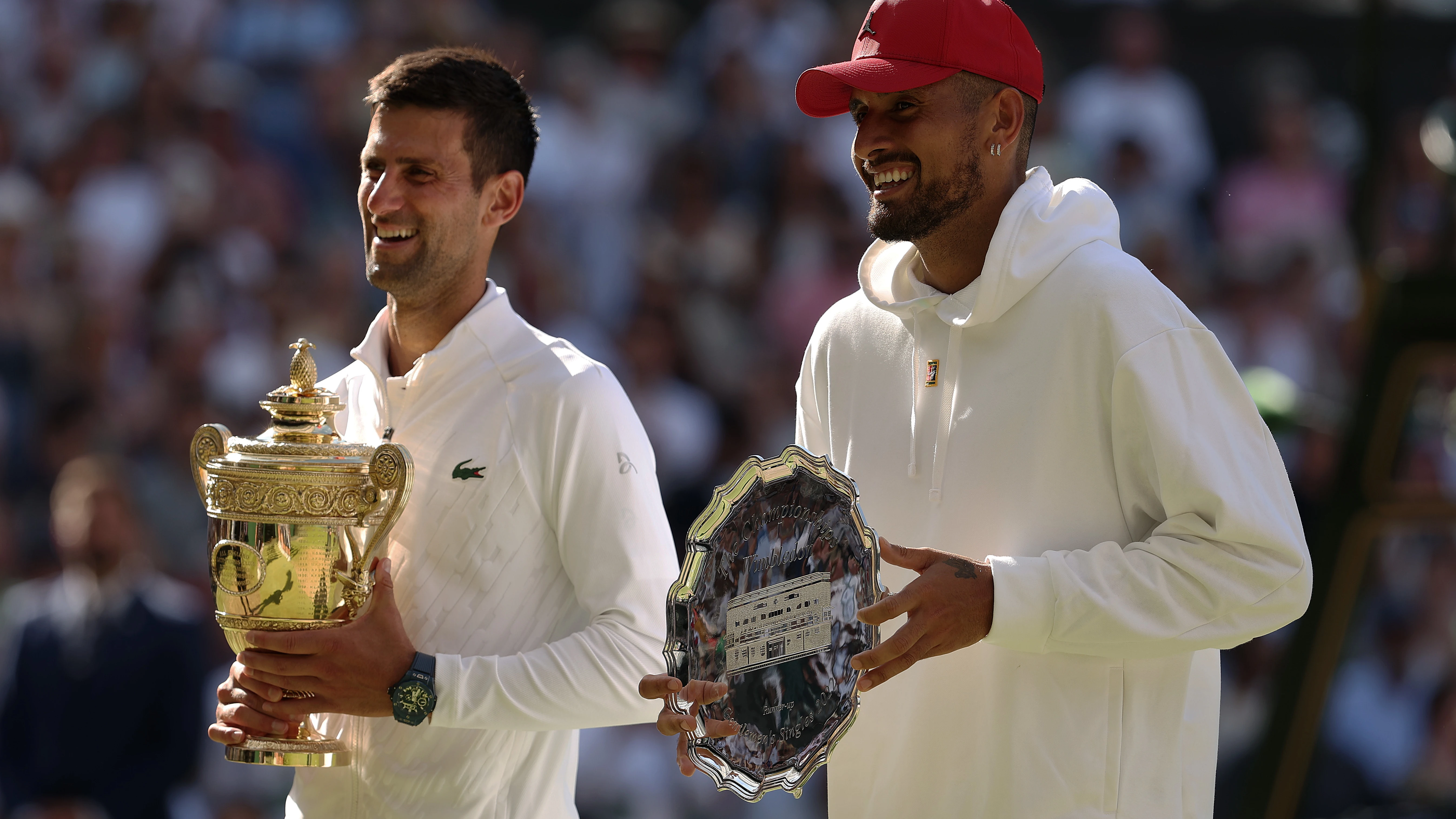 Novak Djokovic y Nick Kyrgios