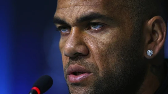 Imagen de archivo de Dani Alves. Imagen de archivo de Dani Alves.