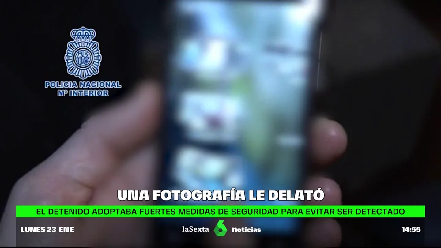 La fotografía que delató a uno de los pedófilos más peligrosos y buscados en España La fotografía que delató a uno de los pedófilos más peligrosos y buscados en España