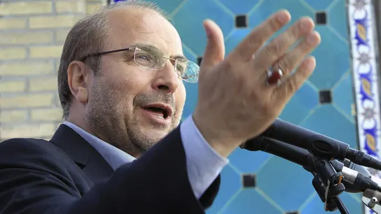 Fofo de archivo del presidente del Parlamento iraní, Mohamad Baqer Qalibaf. Fofo de archivo del presidente del Parlamento iraní, Mohamad Baqer Qalibaf.