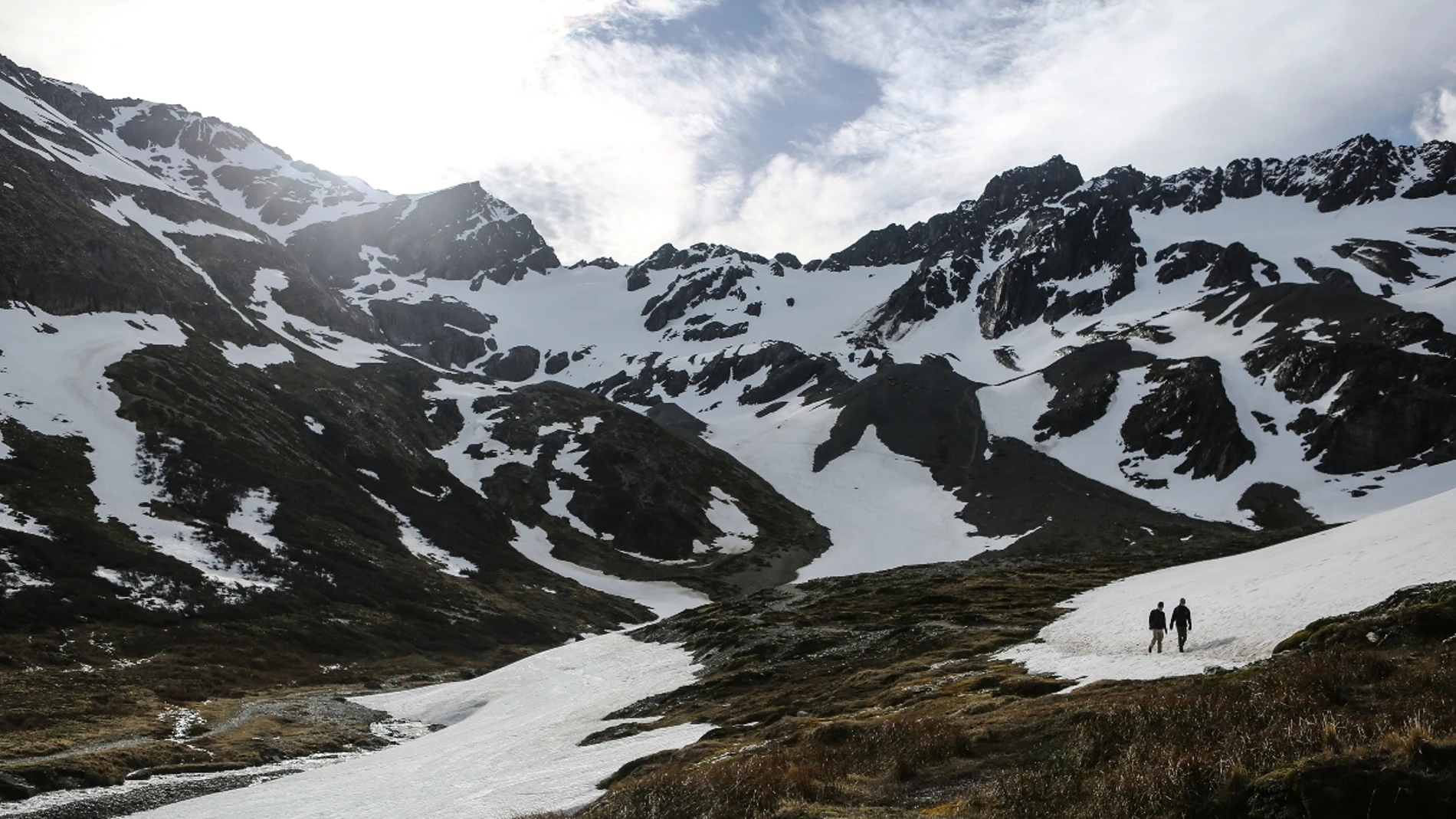 Montañas situadas en la Patagonia argentina