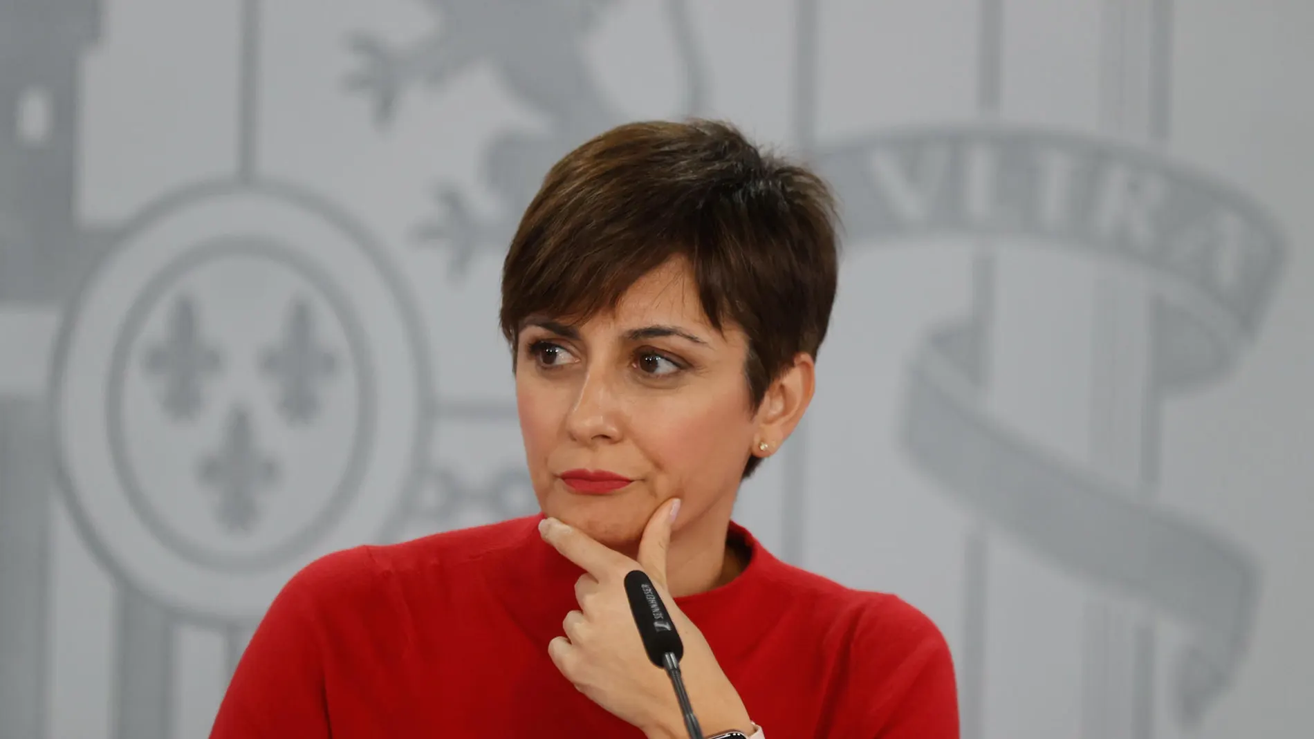 Imagen de la ministra de Política Territorial y portavoz del Gobierno, Isabel Rodríguez