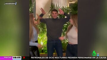 El divertido baile viral de Iker Casillas con Twin Melody