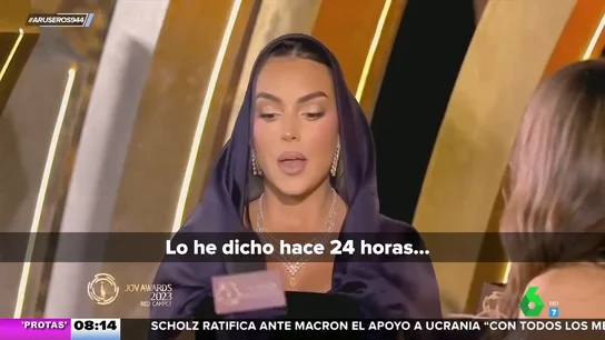 Así se intentó defender Georgina Rodríguez en una entrevista en inglés Así se intentó defender Georgina Rodríguez en una entrevista en inglés