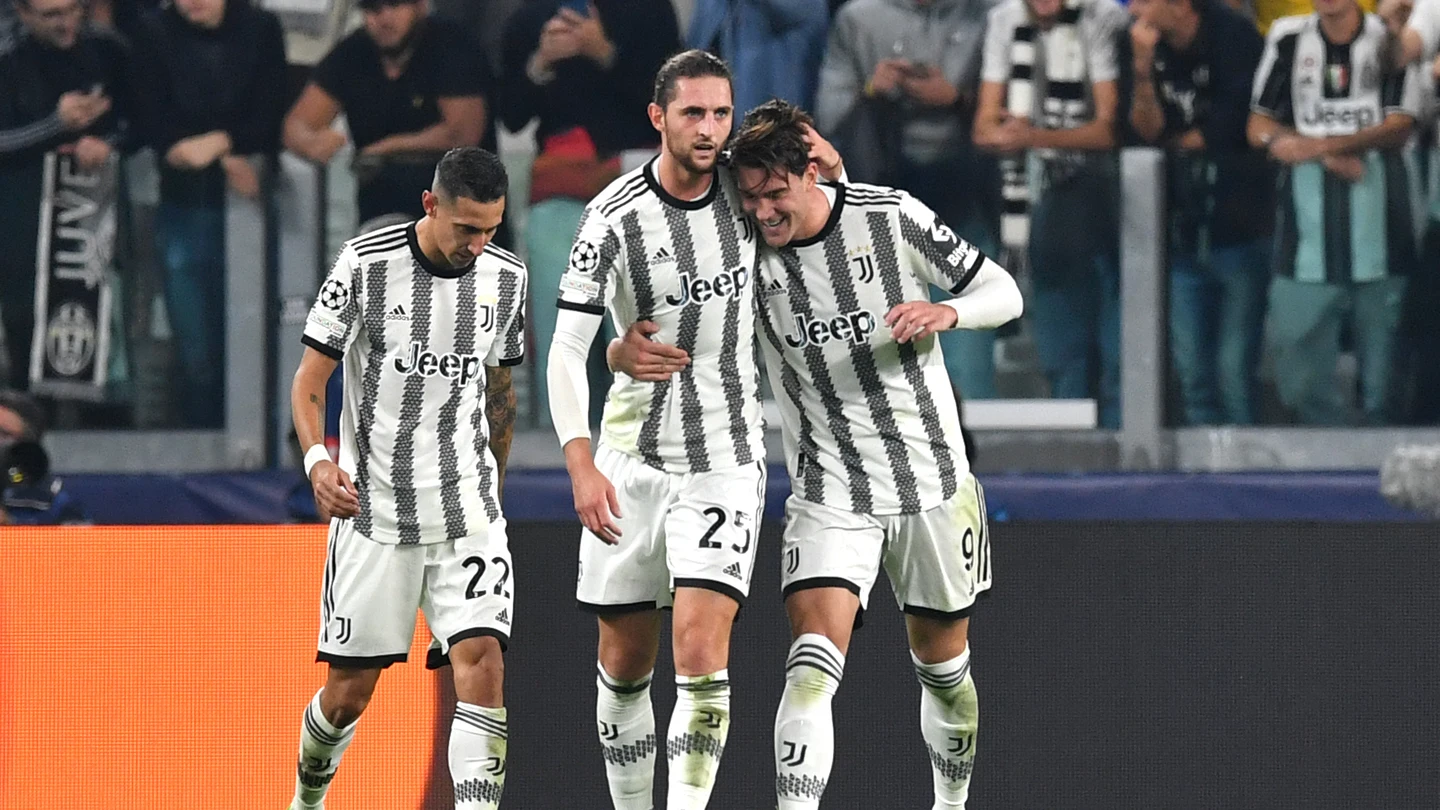 Di María, Rabiot y Vlahovic Di María, Rabiot y Vlahovic