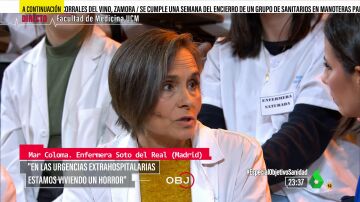 La enfermera Mar Coloma relata el &quot;horror&quot; que viven las Urgencias extrahospitalarias