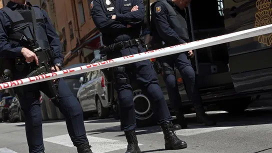 Imagen de archivo de efectivos de la Policía Nacional. Imagen de archivo de efectivos de la Policía Nacional.