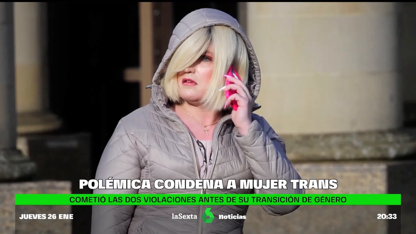 Una mujer transexual acusada de dos violaciones cumplirá condena en una cárcel para hombres en Escocia Una mujer transexual acusada de dos violaciones cumplirá condena en una cárcel para hombres en Escocia