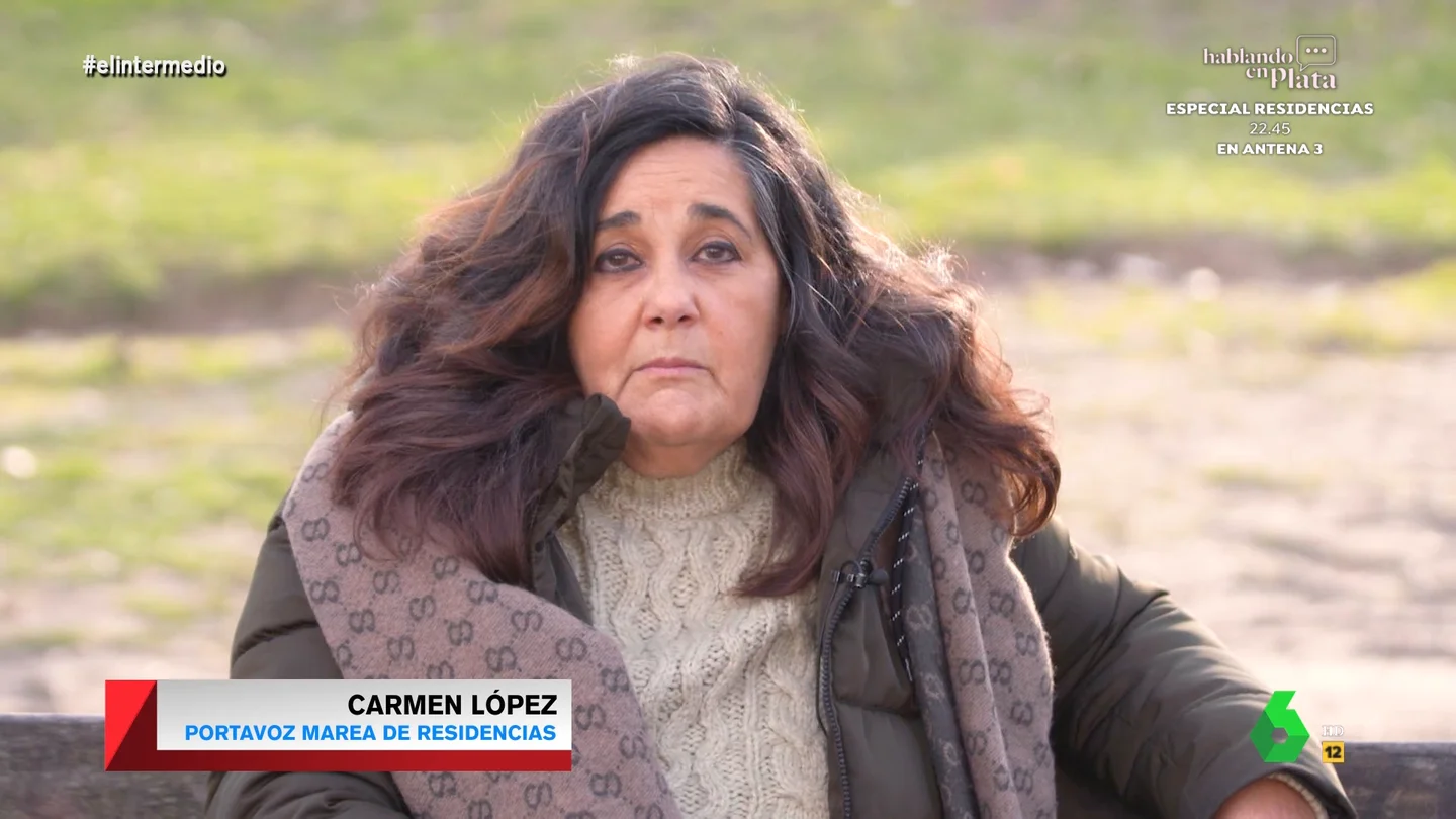 Carmen López recuerda su impotencia al ver que cómo se moría su madre de covid Carmen López recuerda su impotencia al ver que cómo se moría su madre de covid