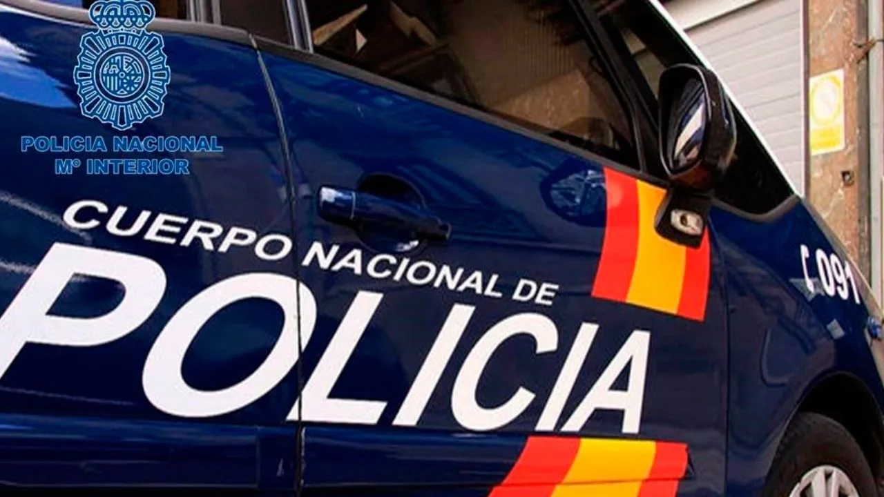 Un coche de la Policía Nacional