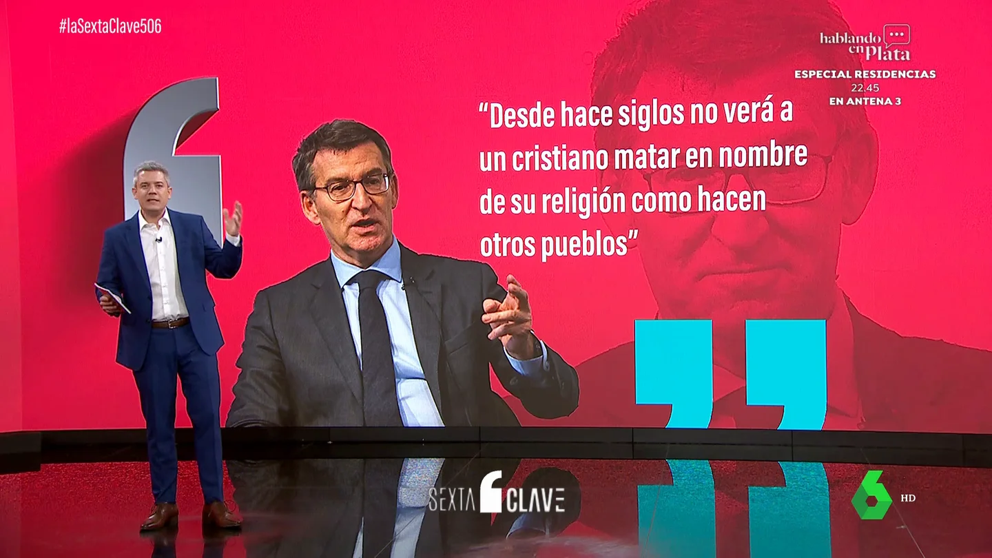 La realidad que desmiente las palabras de Feijóo: los muchos atentados en nombre de la religión cristiana La realidad que desmiente las palabras de Feijóo: los muchos atentados en nombre de la religión cristiana
