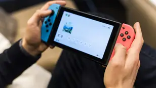 Imagen de archivo de una Nintendo Switch.