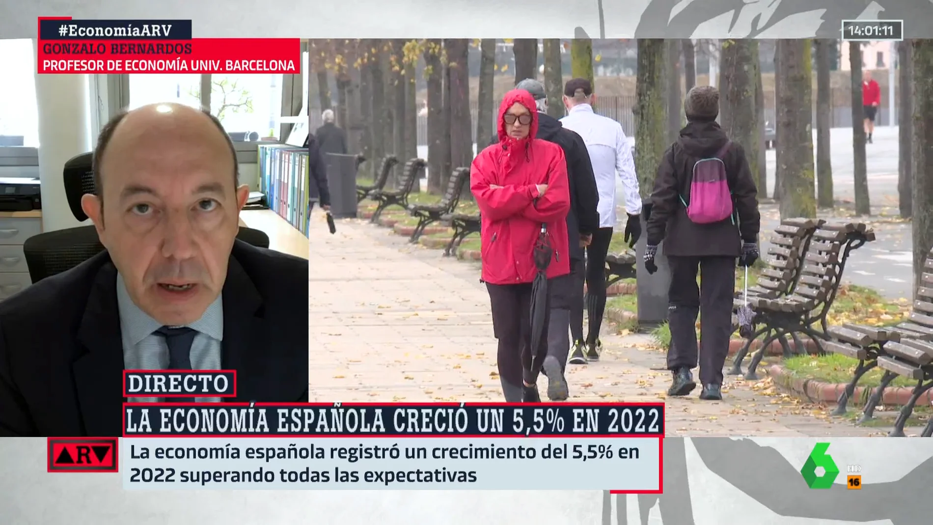 Bernardos: "En 2023 pasaremos del PIB del 2019 y estaremos entre los cinco países que más crecen de la zona euro"