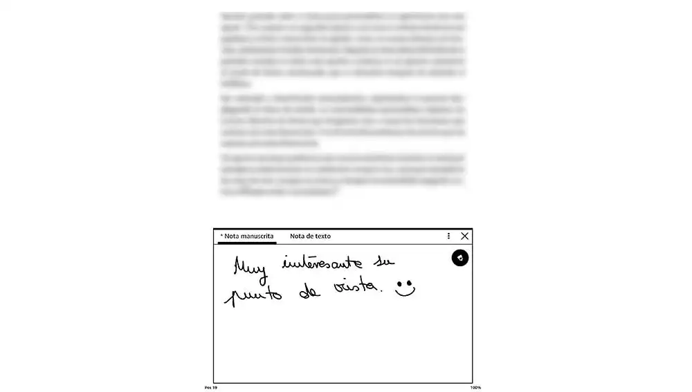 Incluyendo notas manuscritas Incluyendo notas manuscritas