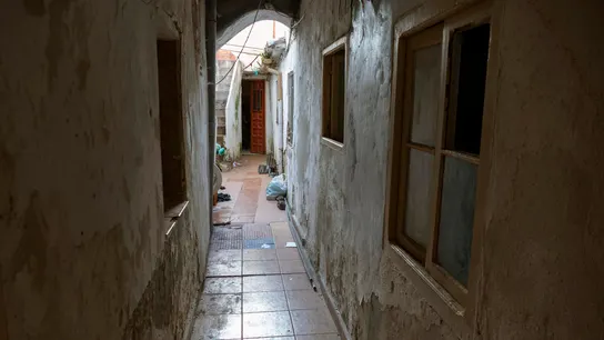 Imagen de la vivienda del atacante de Algeciras Imagen de la vivienda del atacante de Algeciras