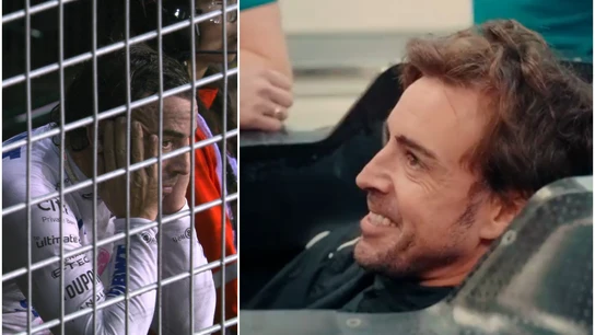 El antes y el después de Alonso tras cambiar Alpine por Aston Martin El antes y el después de Alonso tras cambiar Alpine por Aston Martin